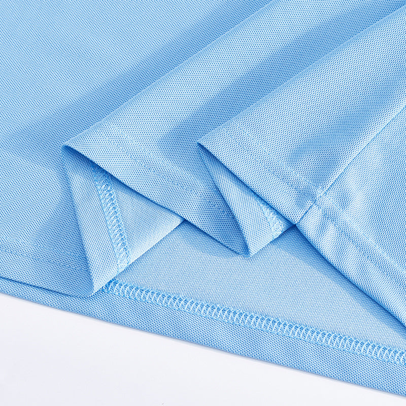 AZUKI Men's Contrast-Tip Piqué Polo