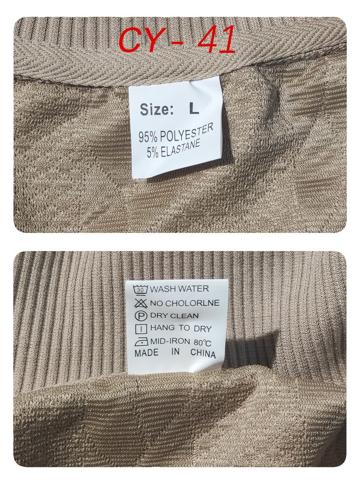 AZUKI Men's Quarter-Zip Jacquard Pullover