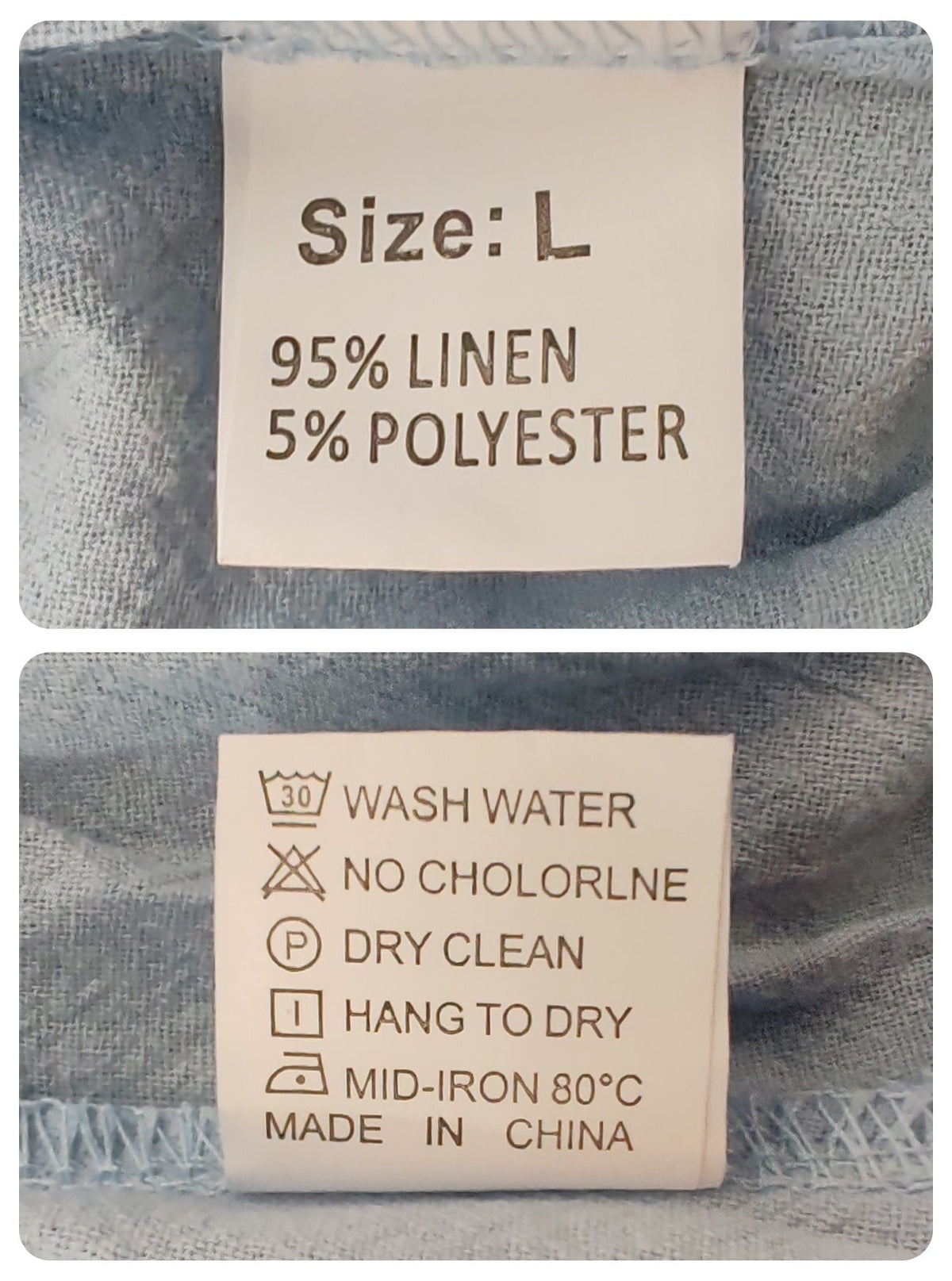AZUKI Men's Linen-Blend Relaxed Drawstring Pants