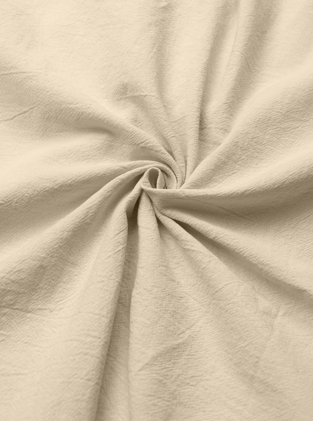 AZUKI Men's Linen-Blend Relaxed Drawstring Pants