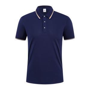 AZUKI Men's Contrast-Tip Piqué Polo