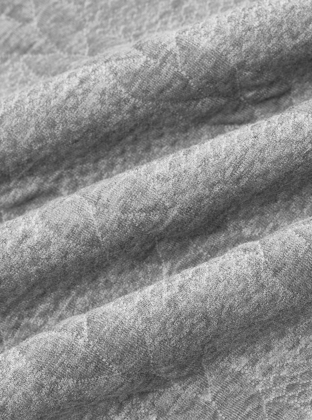 AZUKI Men's Quarter-Zip Jacquard Pullover