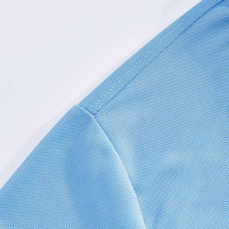 AZUKI Men's Contrast-Tip Piqué Polo