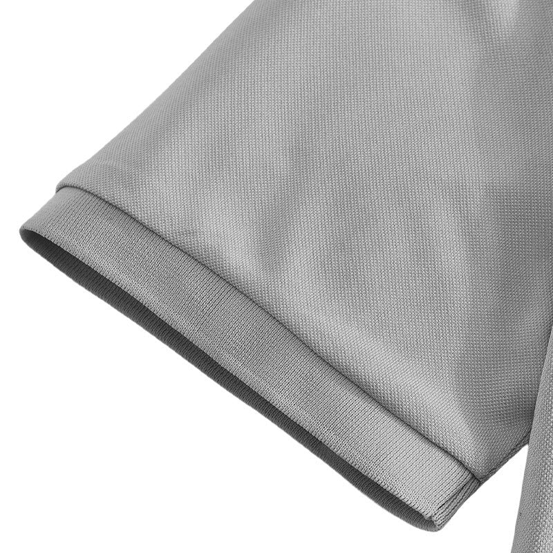 AZUKI Men's Contrast-Tipped Short Sleeve Polo